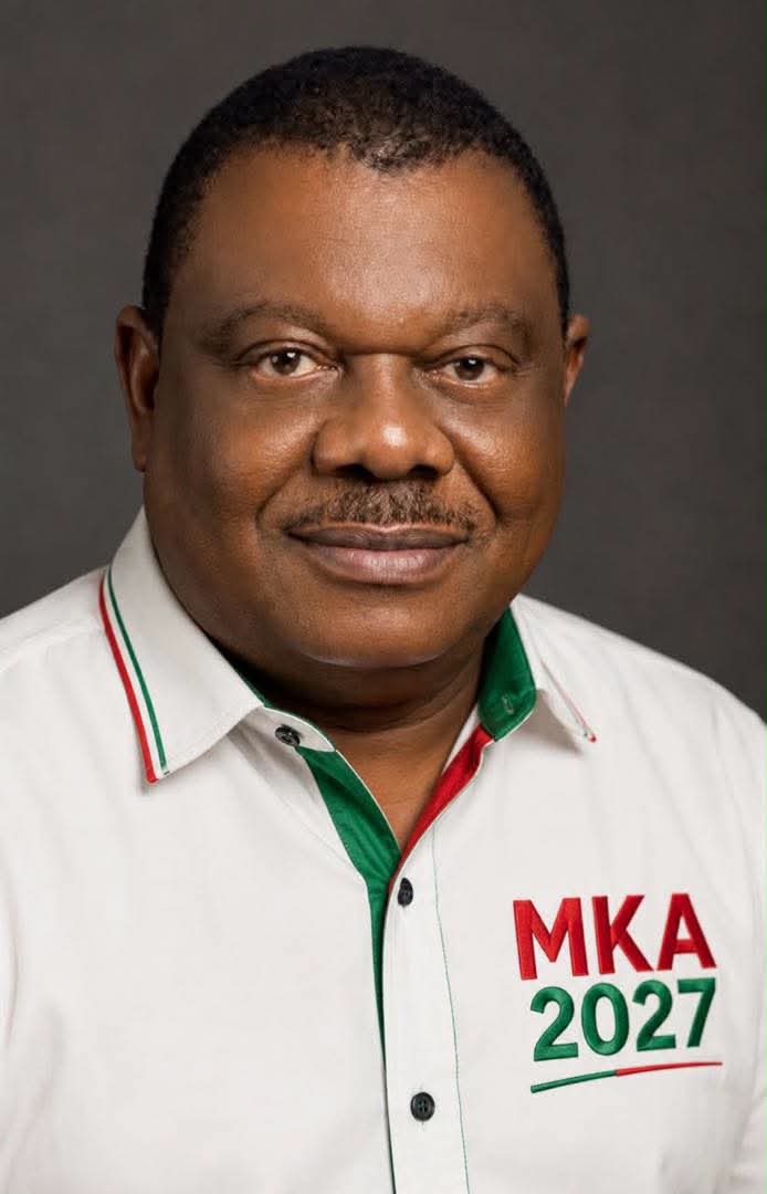 Chief Mike Aondoakaa SAN addresses supporters ahead of the 2027 Benue governorship election.