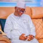 Rt. Hon. Ibrahim Balarabe Abdullahi during his tenure as Speaker of the Nasarawa State House of Assembly.