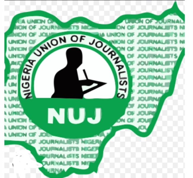 Journalists cast their votes during the Nigeria Union of Journalists (NUJ) chairmanship election at the NUJ Secretariat in Lafia, Nasarawa State.