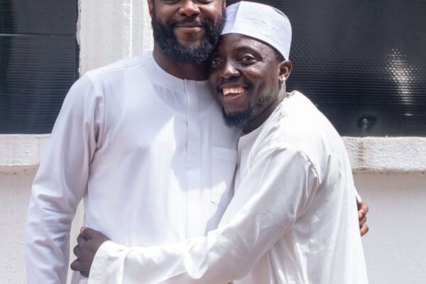 President Bola Ahmed Tinubu's son, Seyi Tinubu and Prince Seidu Ademu, CEO Cartoon Boy TV