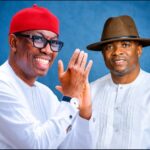 Former Governor of Delta State, Senator Dr. Ifeanyi Arthur Okowa, CON, and Engr. Orobosa Ashakah