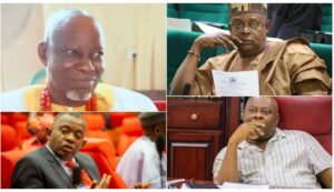 Chief Richard Asaje, Hon. James Faleke, Sen. Sunday Karimi, Hon. Sam Aro
