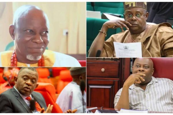 Chief Richard Asaje, Hon. James Faleke, Sen. Sunday Karimi, Hon. Sam Aro