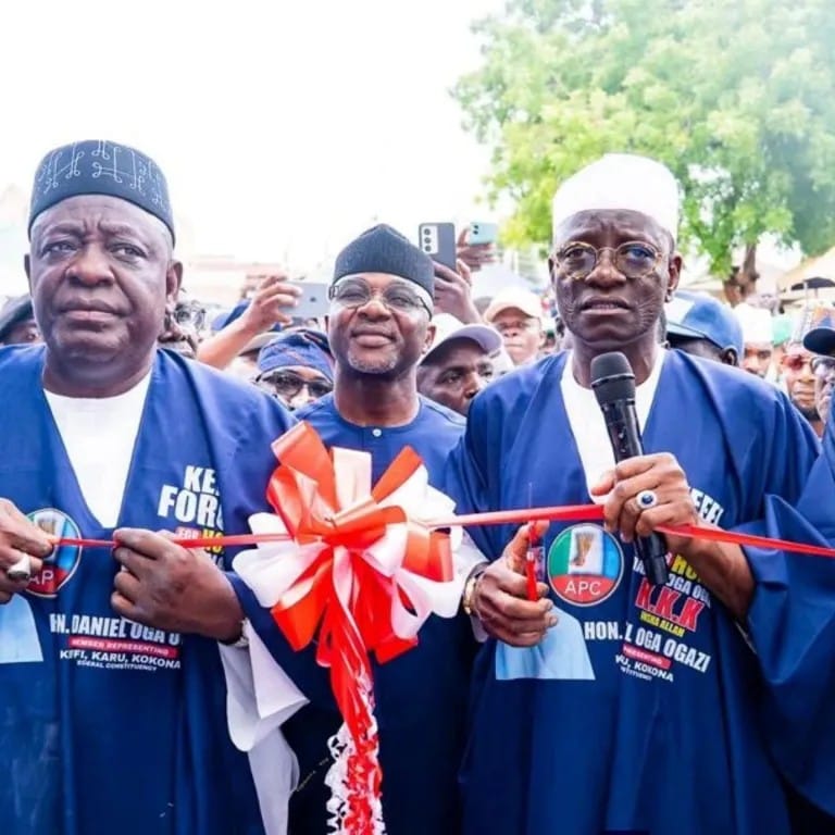 From Right: Wadada, Ogazi and Bello