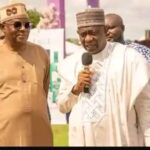 Rt. Hon. James Abiodun Faleke and Senator Sunday Steve Karimi