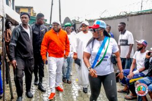 Hon. Olatunde Gideon Igbasan and team arriving venue of APC Youth Network West Africa program
