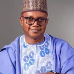 QS Aminu Abubakar Suleiman addressing supporters during consultations ahead of the 2027 Kogi East Senatorial election.