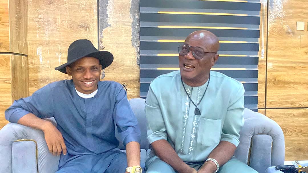 Chief Amb. Anthony Humphrey Unaji and Comrade Irodili C. Iroegbu during a strategic meeting on grassroots mobilisation ahead of the 2027 elections in Imo State.