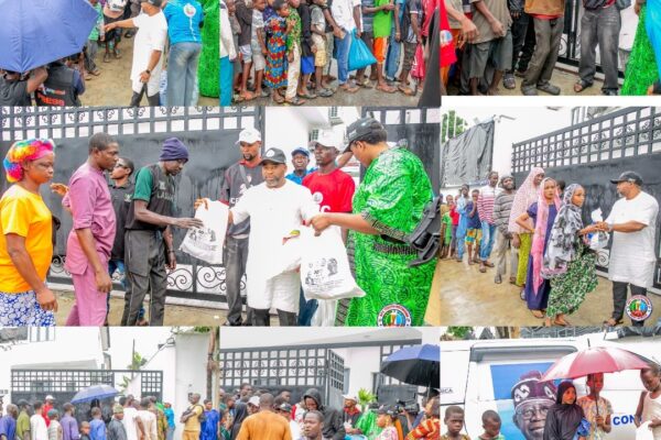 Inside APC Youth Network West Africa's Weekly Food Distribution: Relief for Vulnerable Families Amid Economic Hardship
