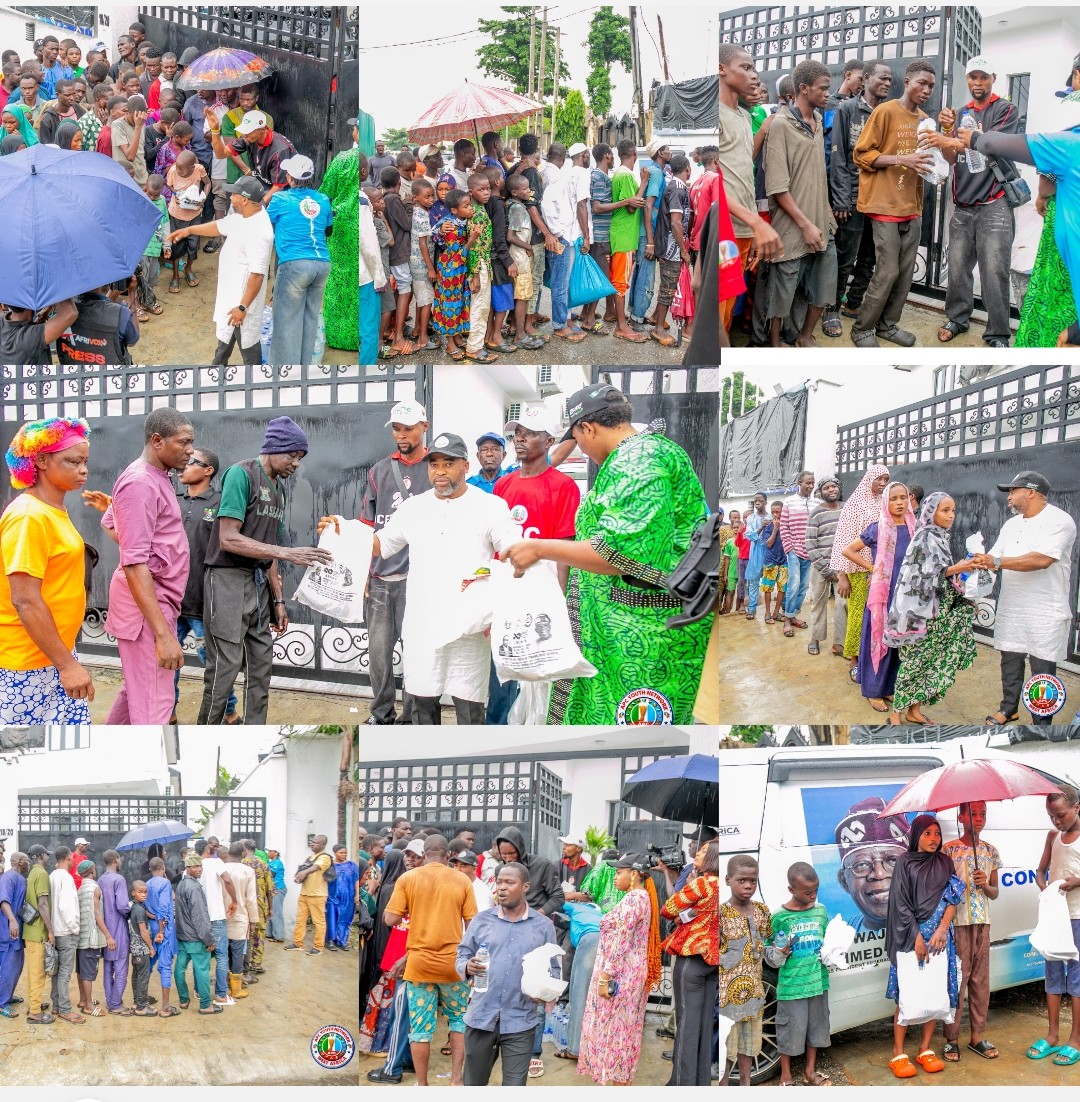 Inside APC Youth Network West Africa's Weekly Food Distribution: Relief for Vulnerable Families Amid Economic Hardship