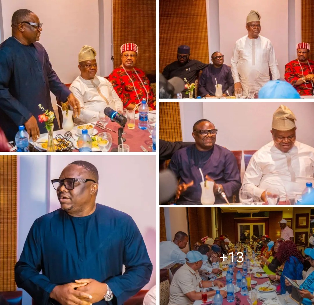 Guests at APC Youth Network West Africa farewell dinner