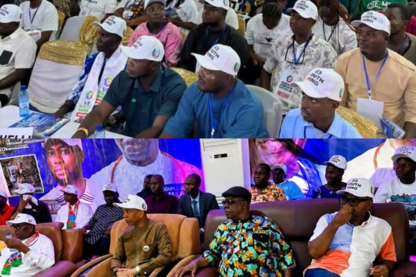 More than 5,000 youths from the U3 Federal Constituency gather at the U3 Youth Engagement Summit in Ovwor-Olomu, Delta State, where they endorsed President Bola Ahmed Tinubu, Governor Sheriff Oborevwori and APC candidates for the 2027 general elections.