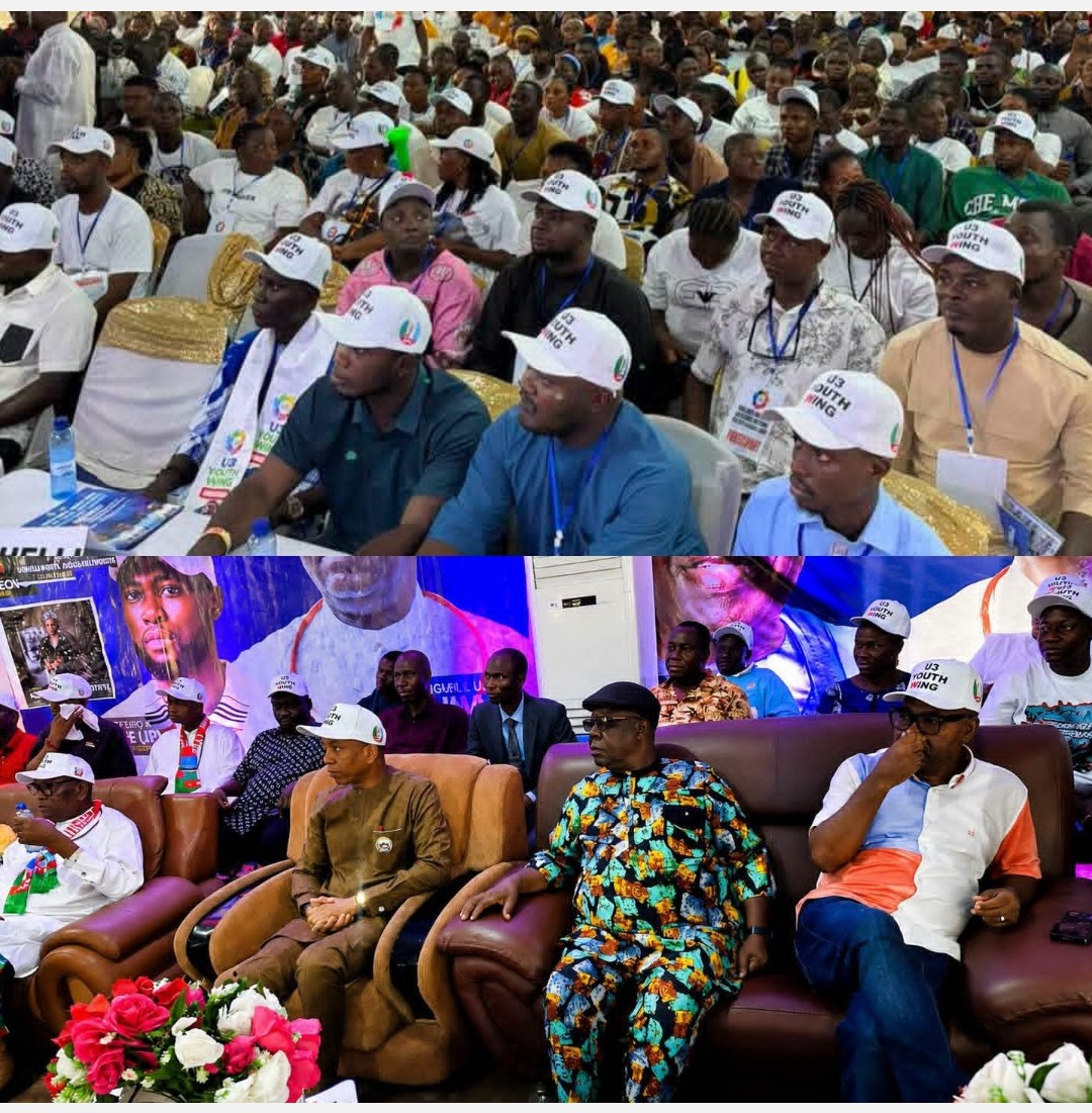 More than 5,000 youths from the U3 Federal Constituency gather at the U3 Youth Engagement Summit in Ovwor-Olomu, Delta State, where they endorsed President Bola Ahmed Tinubu, Governor Sheriff Oborevwori and APC candidates for the 2027 general elections.