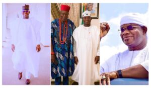 Yahaya Adoza Bello and Chief Richard Asaje