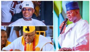 APC 2027 Senate Candidate (Kogi Central), Alh. Yahaya Adoza Bello et Chief Richard Asaje