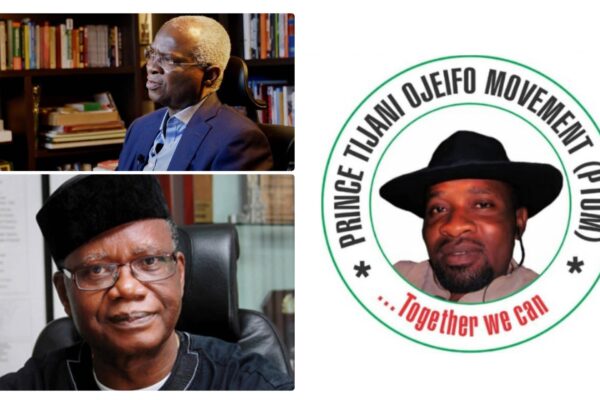 Engr. Adams C. Okoene (L), Hon. Hon. Prince Tijani Ojeifo (R)