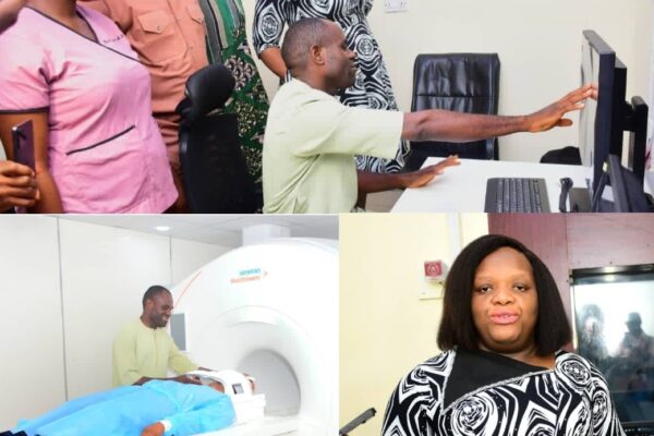Siemens 1.5 Tesla helium-free MRI scanner installed at Asaba Specialist Hospital in Delta State.