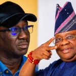 Osun State Governor Ademola Adeleke and Edo State Governor, Senator Monday Okpebholo