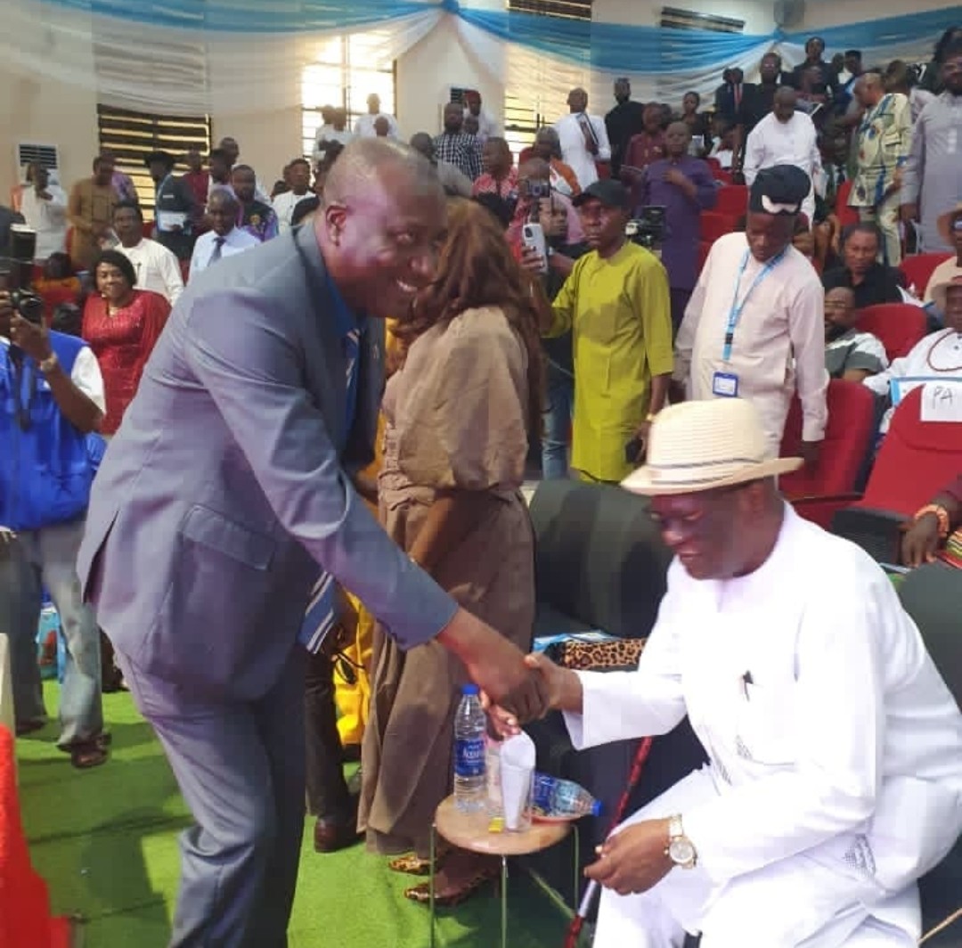 Sheriff Oborevwori at Professor Sam Oyovbaire Public Service Lecture