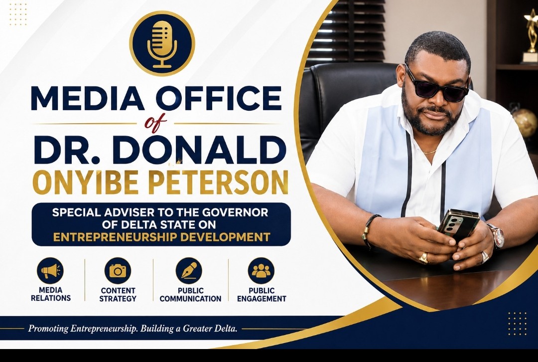 Dr. Donald Onyibe Peterson, Special Adviser to the Governor of Delta State on Entrepreneurship Development