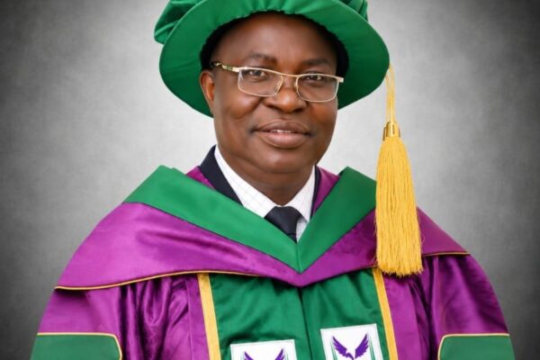 Professor Samuel Ovuete Aghalino, Vice-Chancellor of Dennis Osadebay University, Asaba