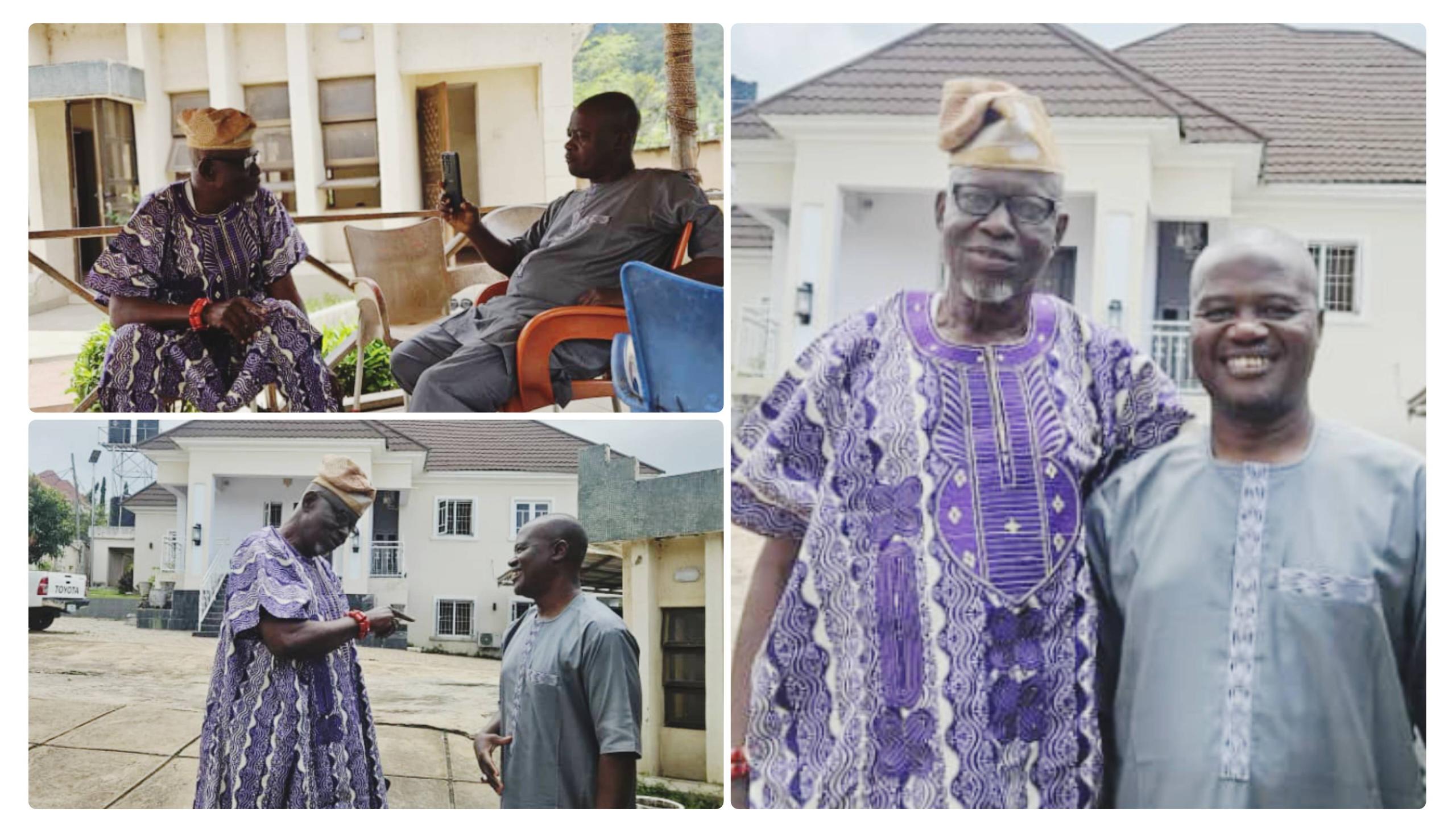 Chief Richard Asaje and Rt. Hon. Alfa Imam