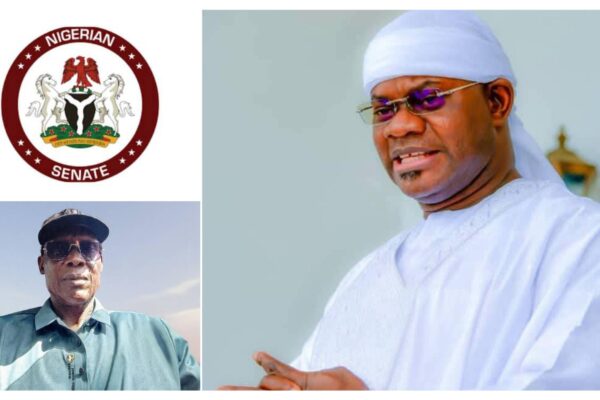 Yahaya Adoza Bello, Kogi Central APC Senate Candidate et' Dr. Abdulrahman Adabenege Saidu, DG Ododo Political Vanguard (Home and Diaspora)