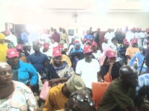 The De-Group Kogi West O'Clock alleges harassment and destruction of banners at a Kogi power-shift summit.