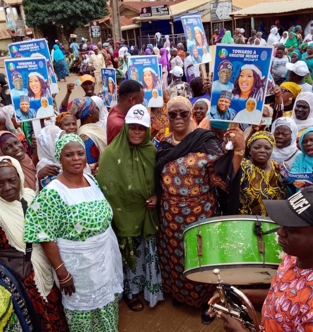 Kwara women at APC grassroots mobilisation for Tinubu 2027