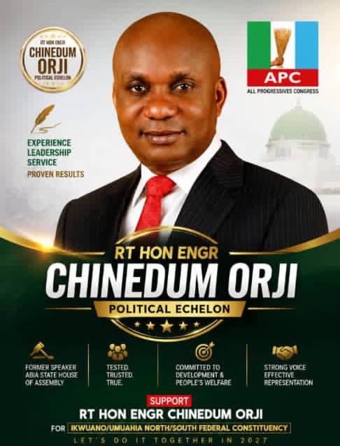 Rt. Hon. Engr. Chinedum Enyinnaya Orji (Ikuku)