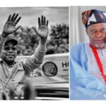 Kogi State Governor, HE Alh. Ahmed Usman Ododo (L), Chief Richard Asaje - Founder/Nat'l Coordinator, Like Minds Alliance Pressure Group (R)