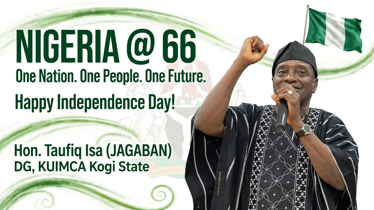 Hon. Taufiq Isa (JAGABAN), Director-General, Kogi State Utility Infrastructure Management and Compliance Agency (KUIMCA)